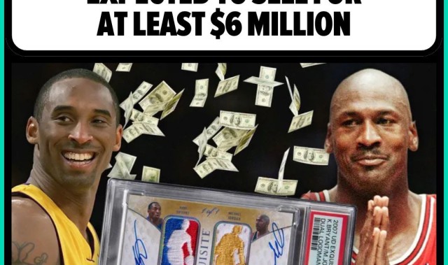 开云体育下载-TMZ:科比乔丹双签球星卡拍卖价预计突破六百万,创下历史记录