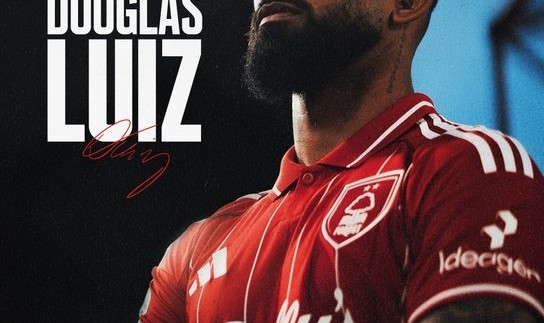 开云体育下载-官方：道格拉斯-路易斯租借加盟诺丁汉森林，买断费总价2850万